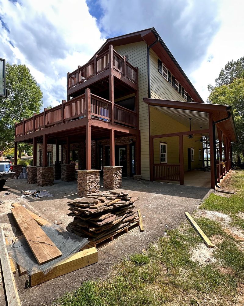 Deck Staining for Maicks Painting in Villa Rica, GA