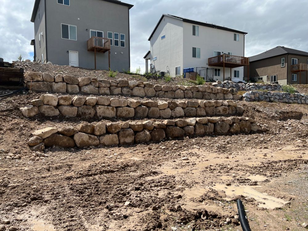 All Photos for Premier Rockwall & Excavating in Utah County, UT