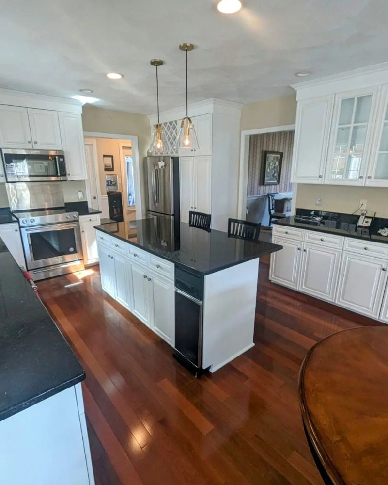 Cabinet Refinishing for Hanson Painting in Newburyport, MA