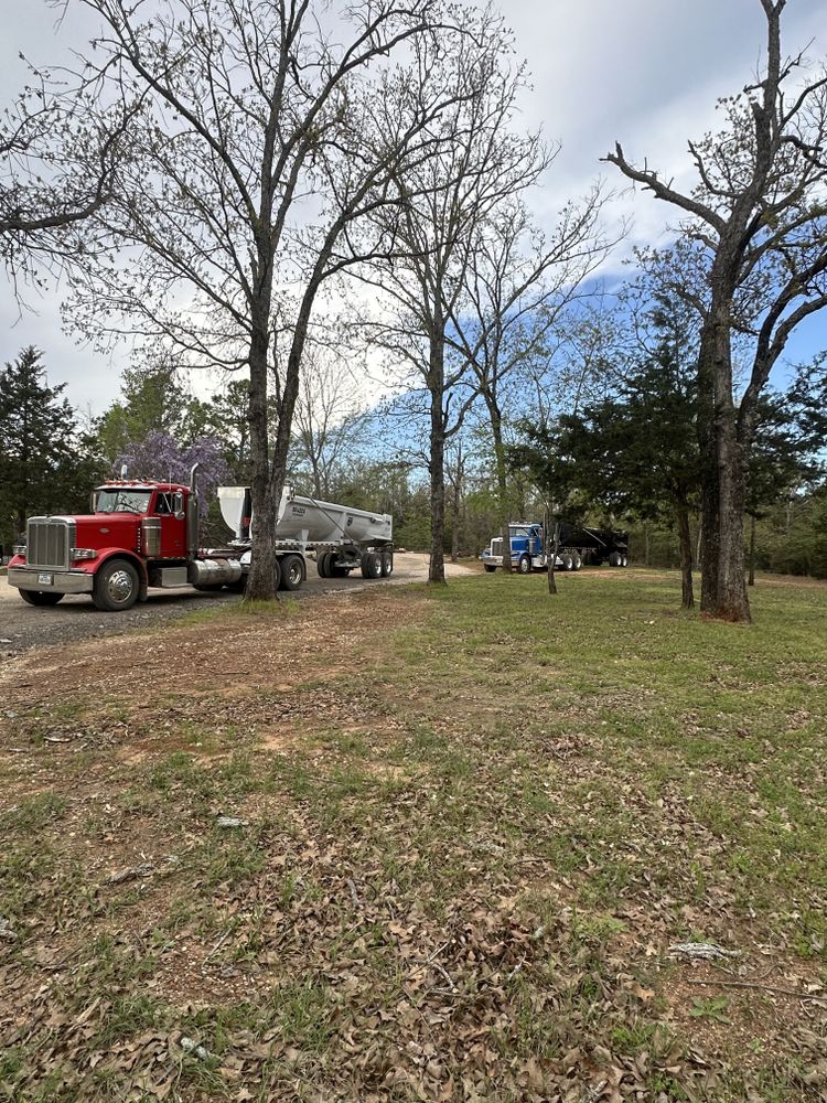 Tandem Dump Truck, End Dump and Belly Dump for Tyler Sand Gravel And Excavation in Ben Wheeler, TX