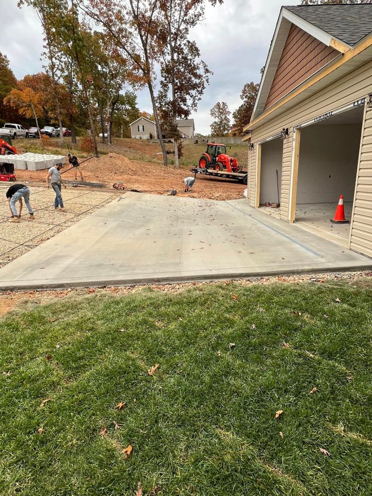 Transform your outdoor space into a beautiful and functional patio oasis with our expert design and installation service. Enhance the value and appeal of your home with custom concrete patio solutions. for Fortified Concrete Solutions in Imperial, MO