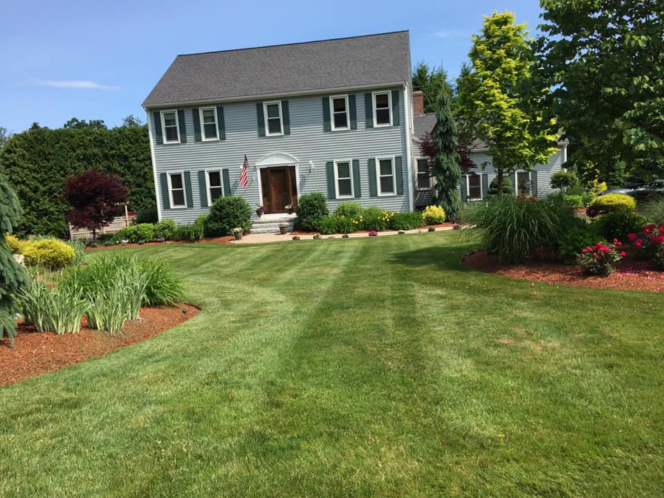 Mowing for LD Professional Lawn Care in Lancaster, MA