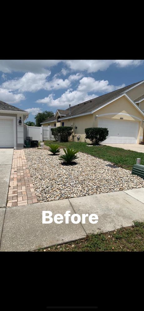 Landscaping for Fix It Manny in Clermont, FL