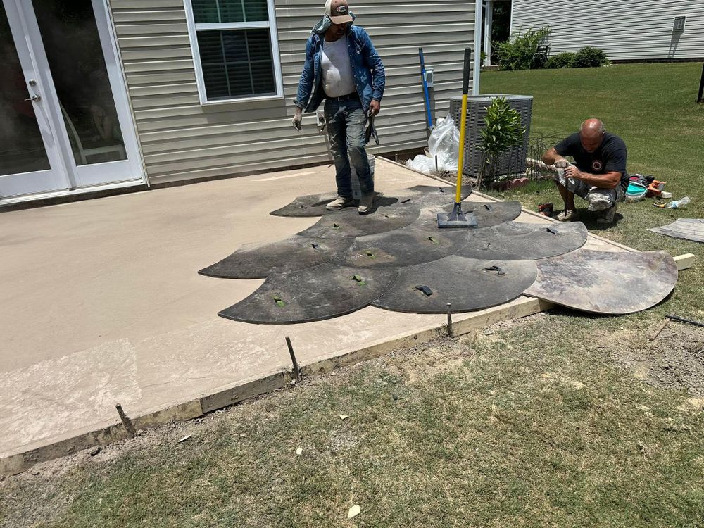 Patio Installation for Solid Rock Contracting LLC in Rock Hill, South Carolina