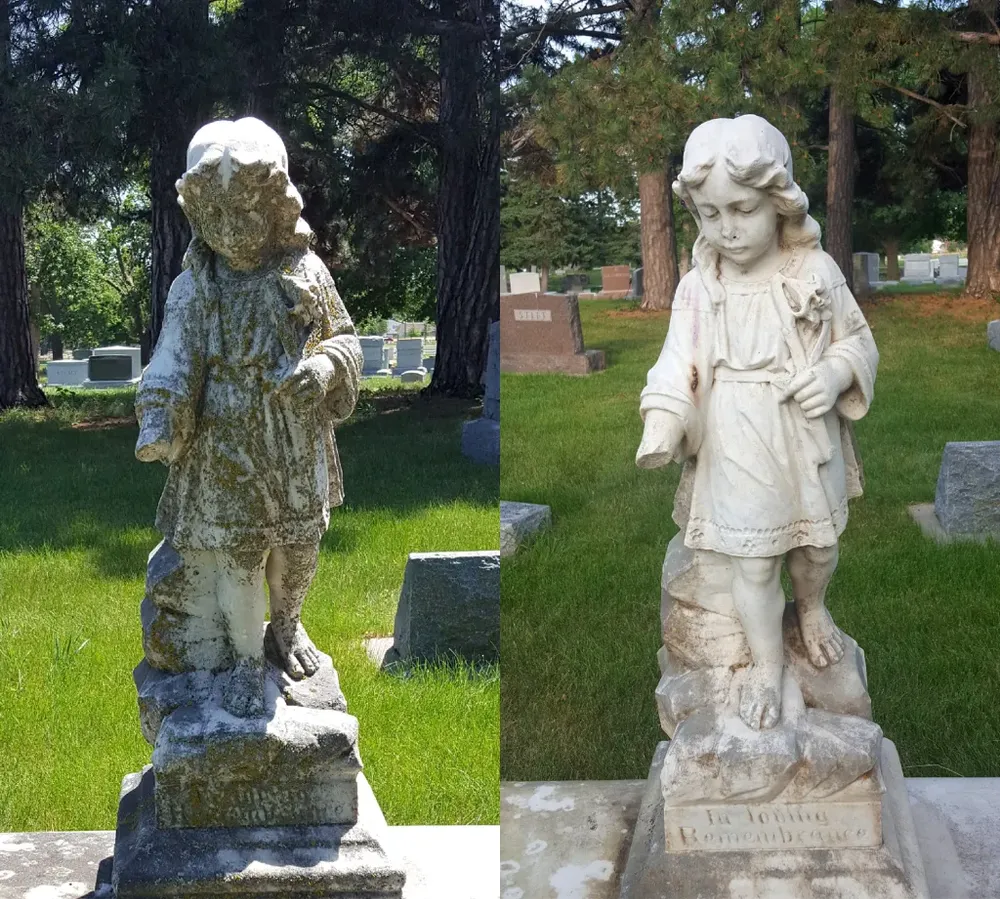 Gravestone & Monument Cleaning for FunderFlow Commercial and Residential Pressure Washing Inc in Tupelo, MS