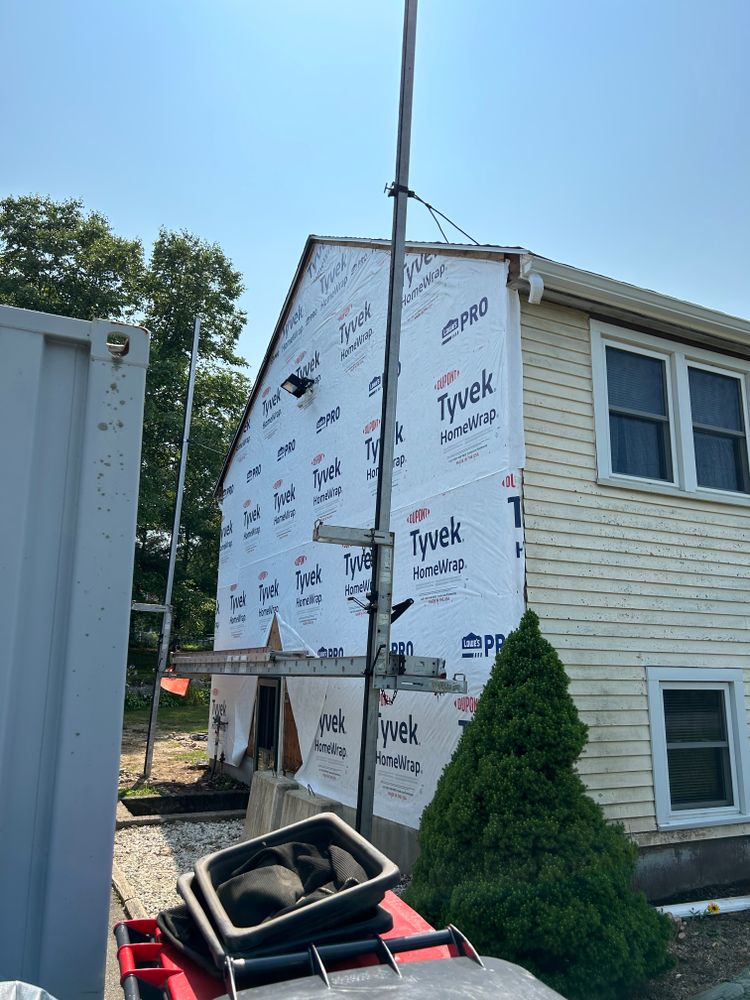 Exterior Renovations for SJ Burke Construction in East Bridgewater, MA