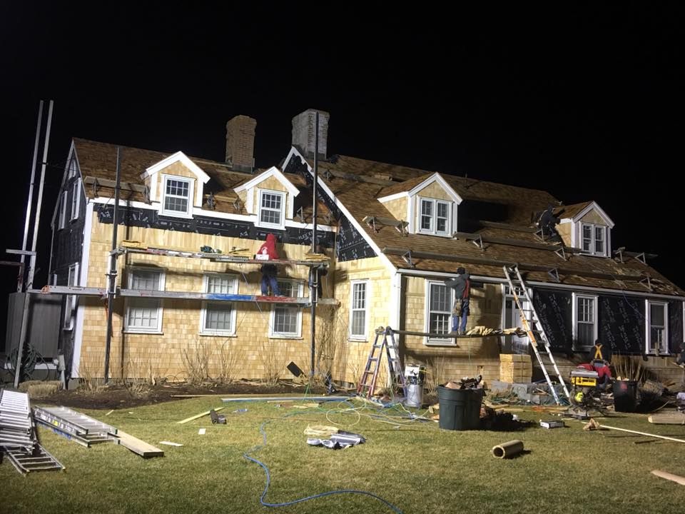 Roofing for Castro's Carpentry Inc. in Nantucket, Massachusetts