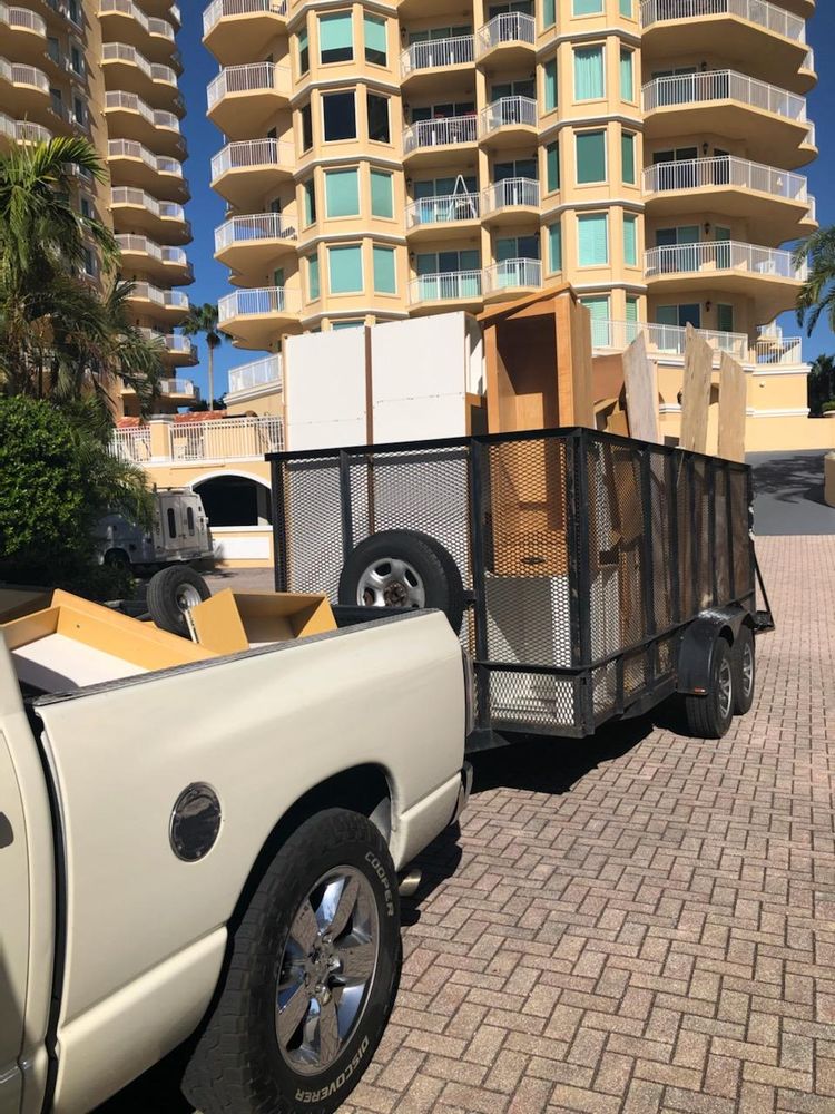 Our Junk Removal service offers hassle-free disposal of unwanted items during your move. Let our team safely and efficiently remove any debris or clutter, giving you peace of mind. for Hall Brothers Moving  in Tampa, FL