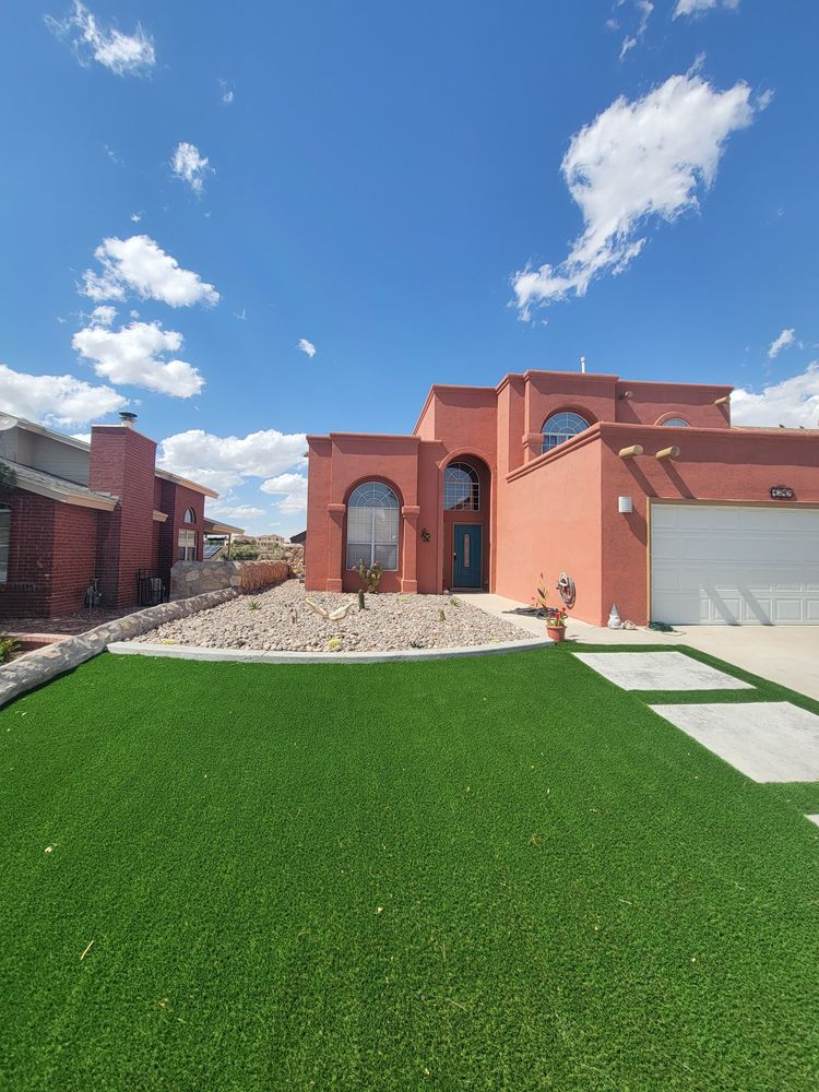 Artificial Grass Installation for Great Outdoors Patio Projects in El Paso, TX