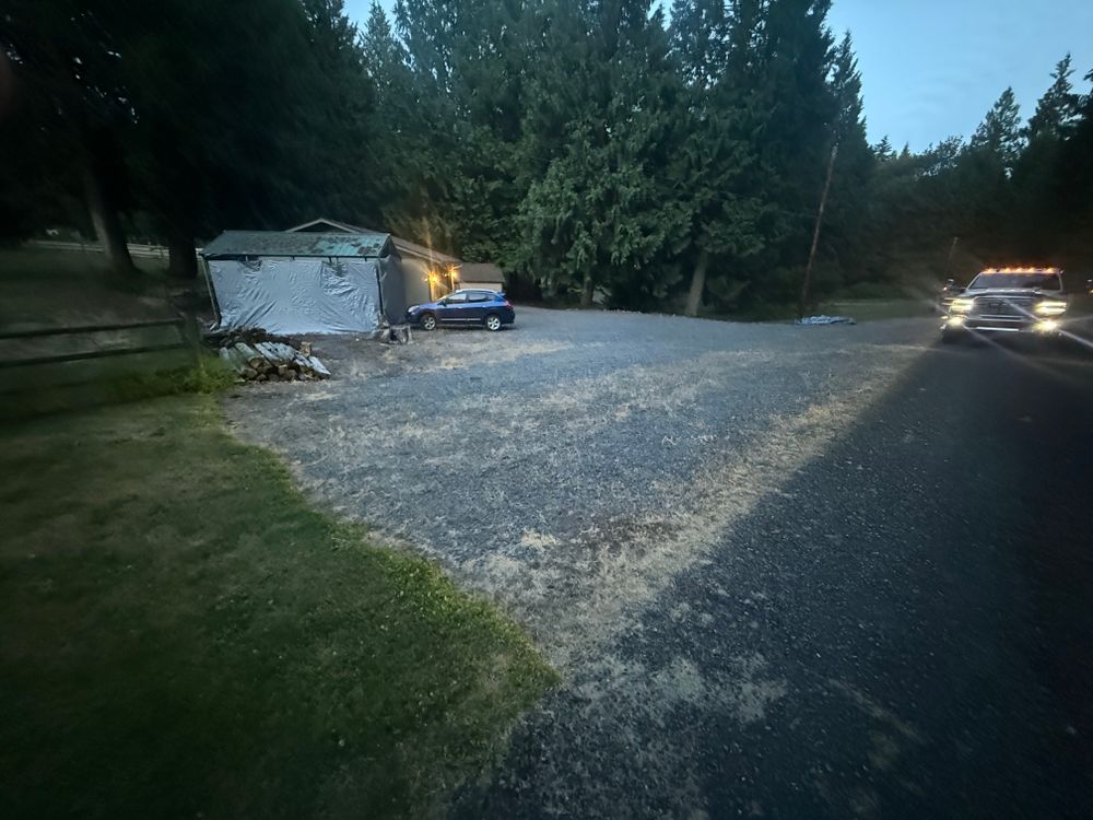 Driveway repair  for AR Trucking & Excavation LLC in Stanwood, WA