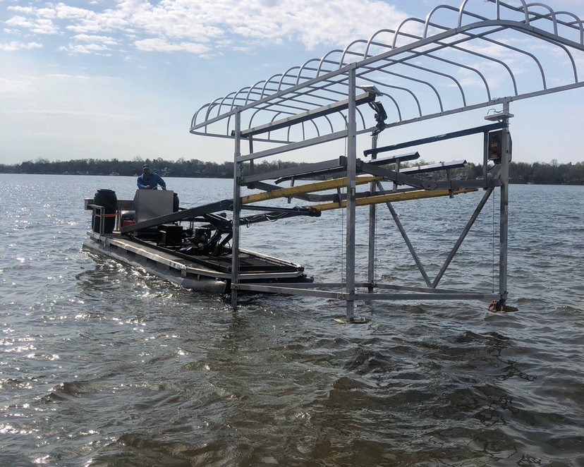 Boat Lifts for Wagner's Lift and Dock Shop LLC in Watervliet, MI