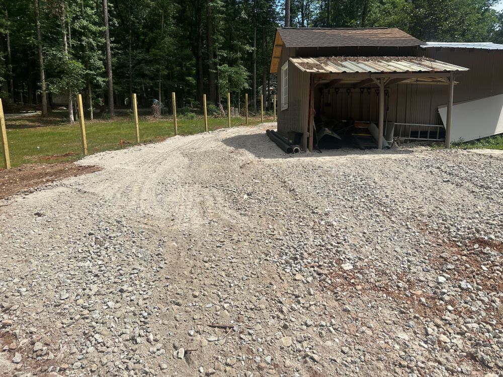 Gravel for Dirt Pro Land Solutions in Fayetteville, GA