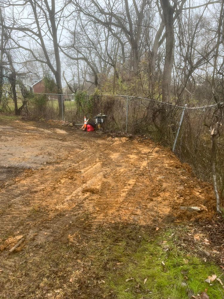 Our Forestry Mulching service efficiently clears overgrown land, enhancing your property’s aesthetics and health by eliminating unwanted vegetation while preserving desirable trees, promoting sustainable land management with minimal environmental impact. for Rigante LandWorx in Nazareth, PA
