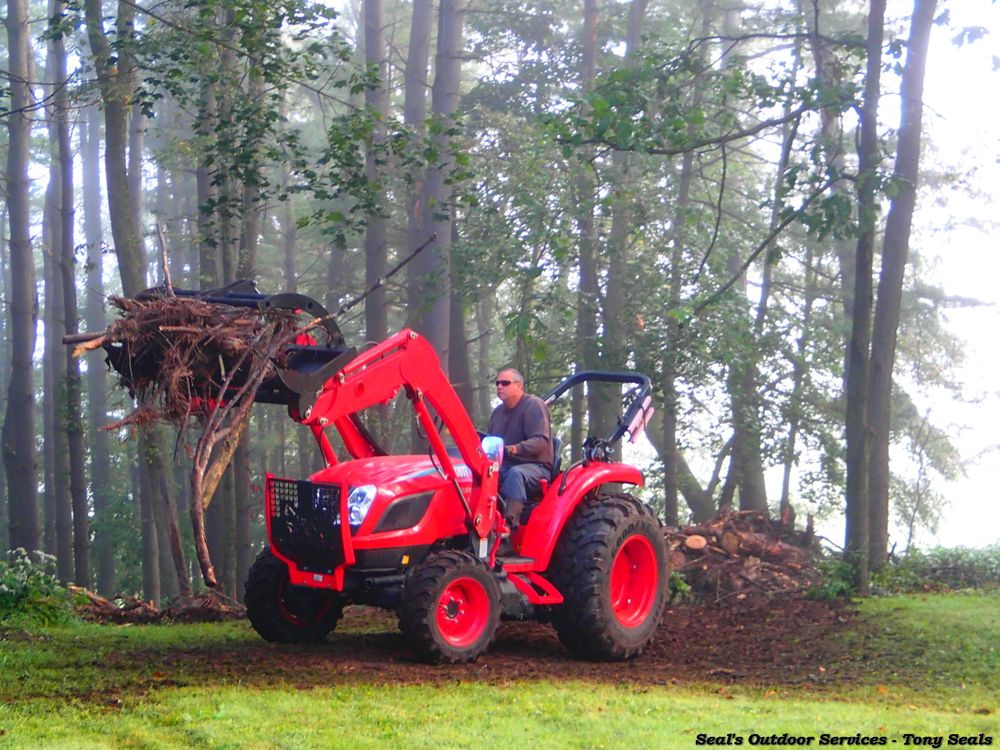 Our Downed Tree Cleanup service offers prompt and efficient removal of fallen trees to ensure safety and protect your property, complementing our expertise in asphalt and paving solutions for homeowners. for Seals Outdoor Services in Ashland County Ohio and surrounding counties, 