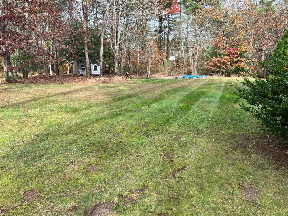 Mowing for Jose & Sons Landscaping in New Bedford, MA