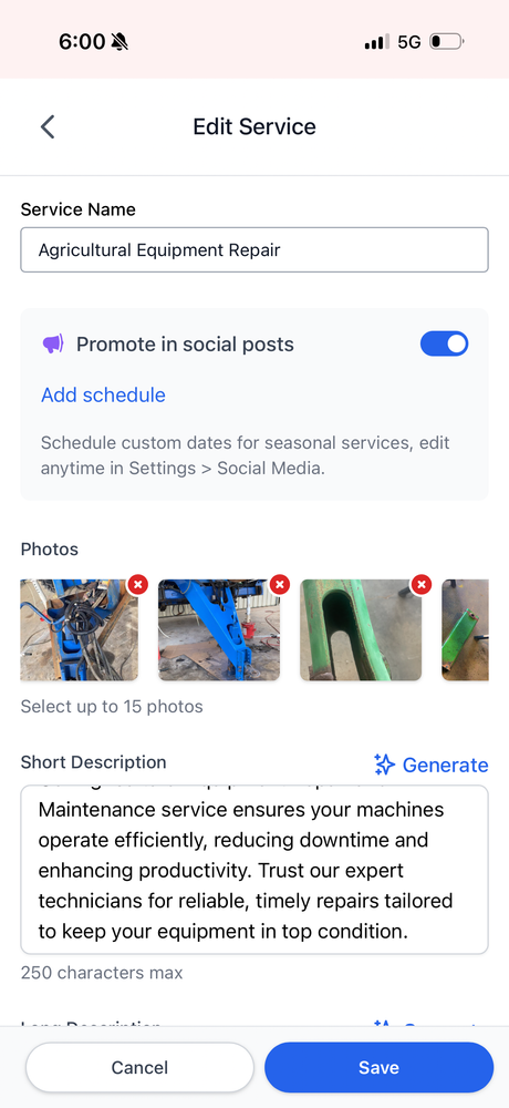 All Photos for Wright's Fabrication in Huntsville, AR