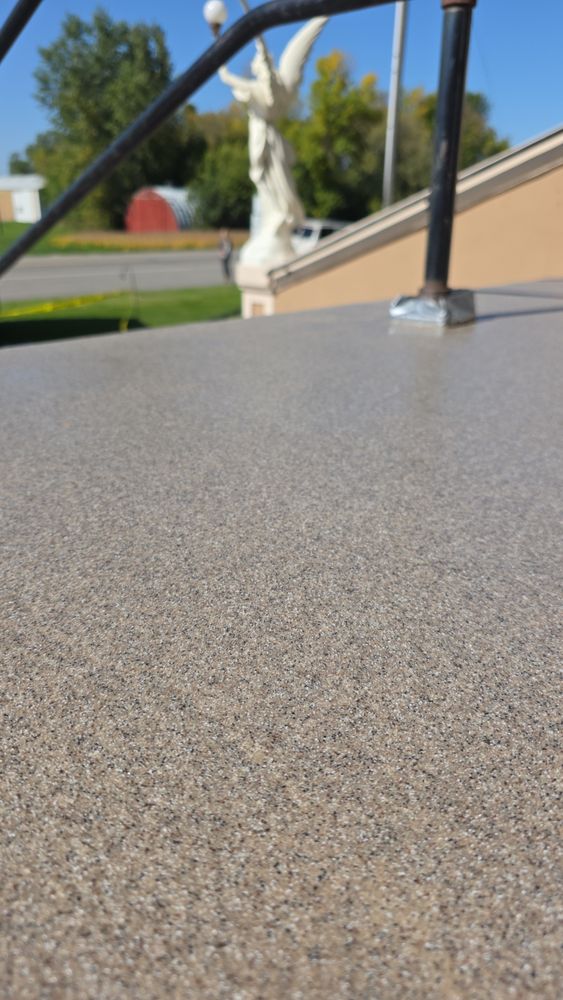 Epoxy Color Quartz Sand Flooring for Concrete Designs in Thief River Falls, MN