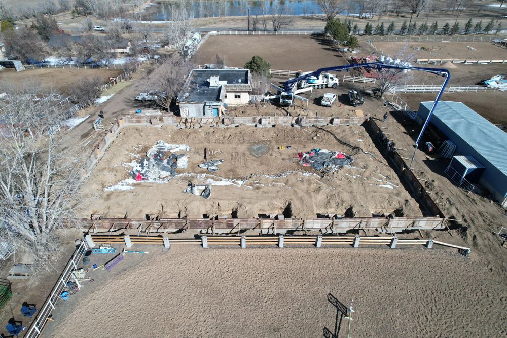 Arena Construction for Dittus Construction in Loveland, CO