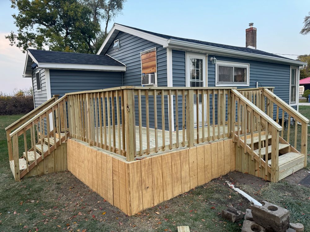 Decks for Risner Construction in De Motte, IN