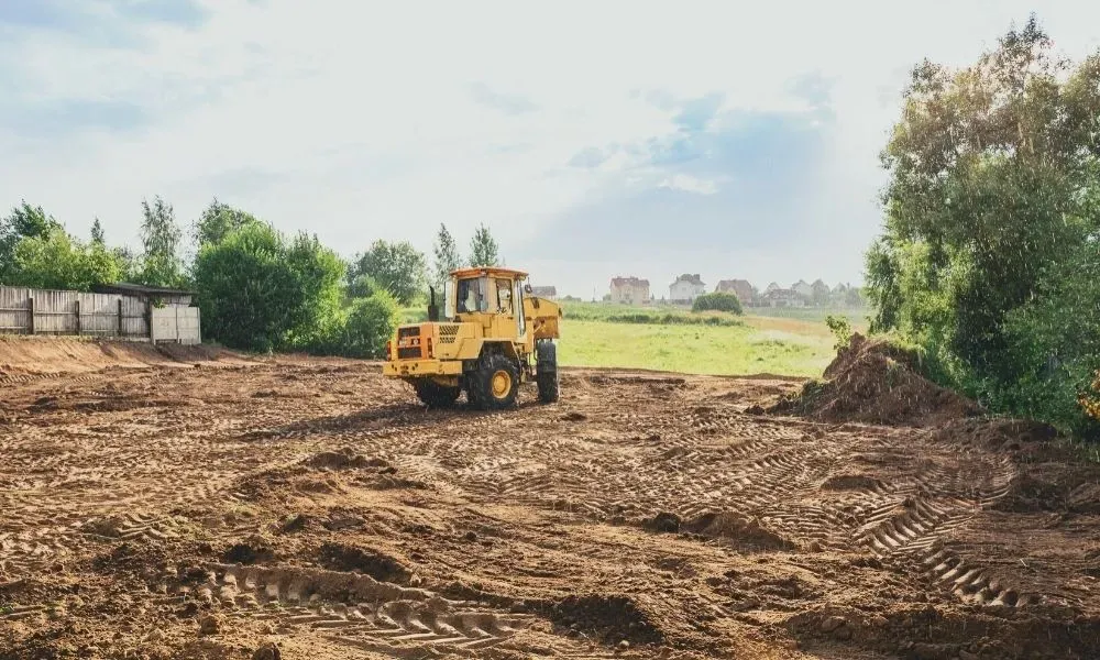 Excavating for RICH Trucking in Union, KY