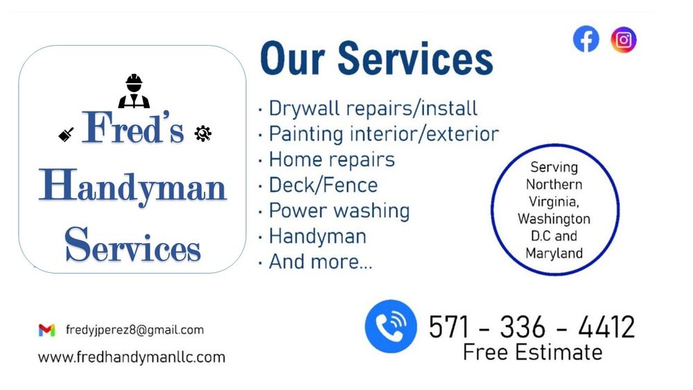 Fred's Handyman Services team in Alexandria, VA - people or person