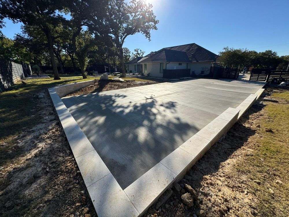 Concrete Work for Founded Improvements in Benbrook, TX