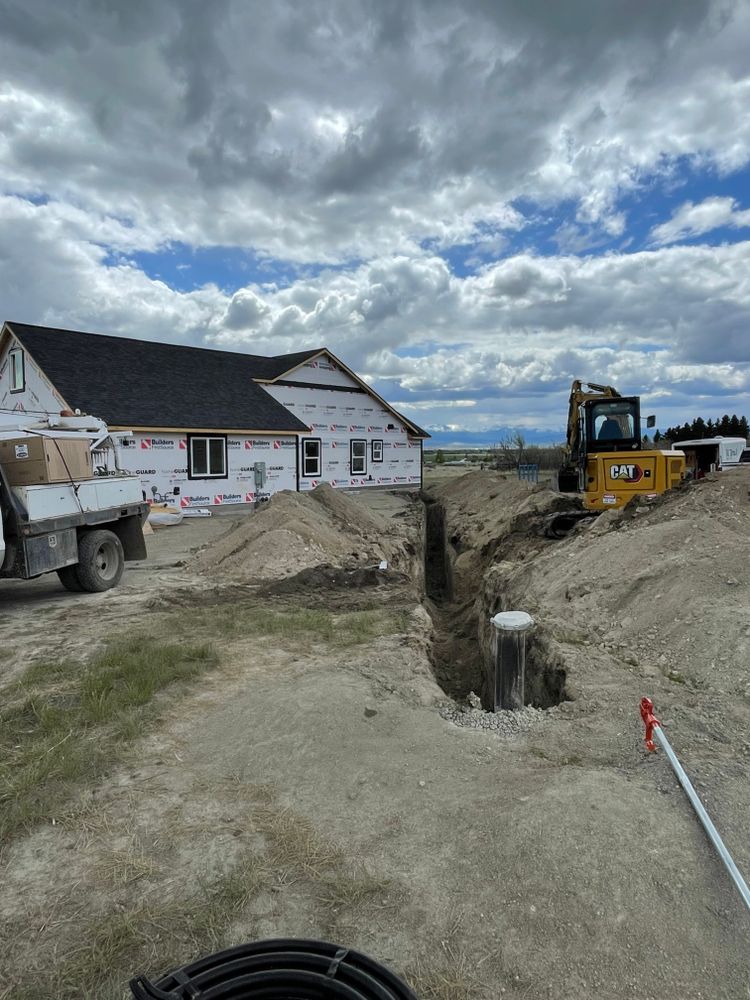 Waterlines for Dig in Dirt Works in Clancy, MT