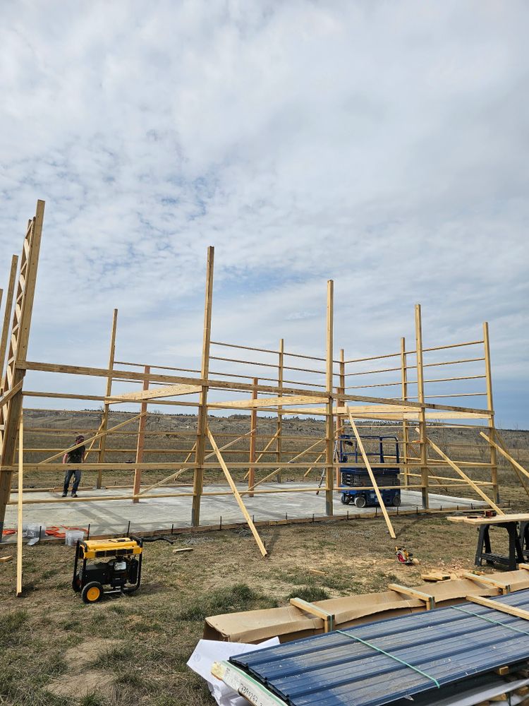Exterior Renovations for Blue Mountain Construction in Roundup, MT