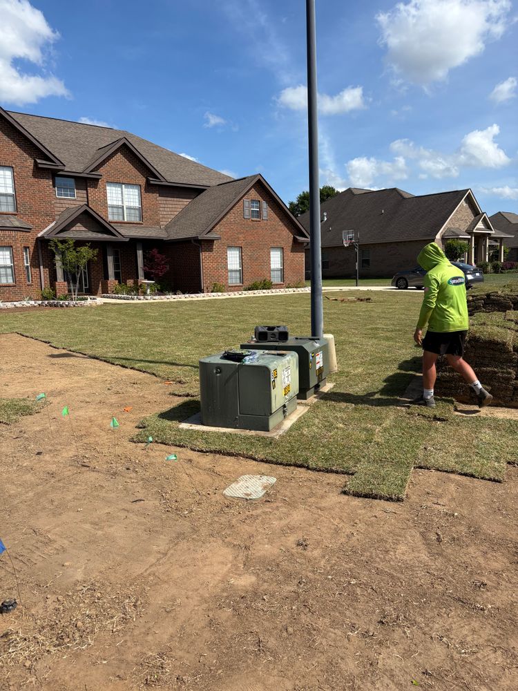 Sod installation! for Enhanced Landscape in Daphne, AL