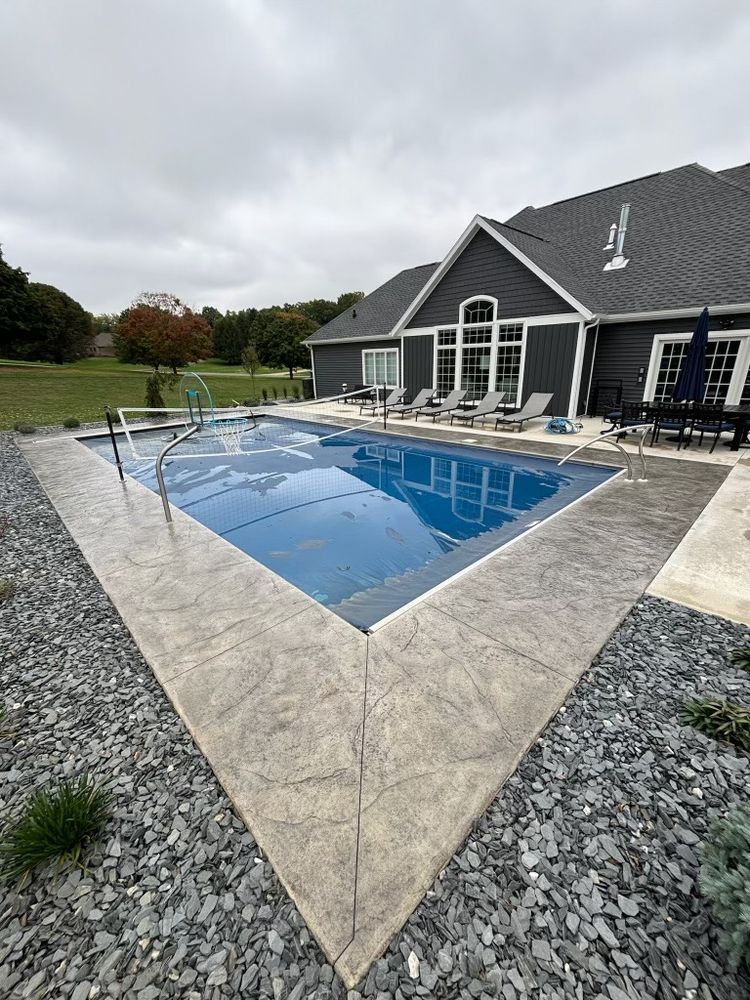 Revitalize your home's exterior with our Concrete Renewal service, restoring beauty and structural integrity. Enhance curb appeal, longevity, and durability by rejuvenating existing concrete surfaces for a fresh, polished look. for Curb Concepts Plus in Mishawaka, IN