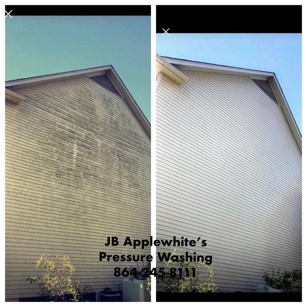 Home Washing for JB Applewhite's Pressure Washing in Anderson, SC