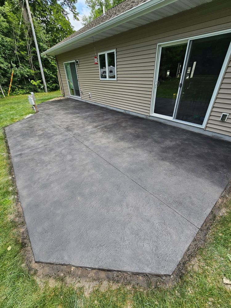 Transform your home with our Cement Overlays service, offering durable and seamless finishes that enhance floors, patios, or driveways. experience the perfect blend of strength and aesthetic appeal for any surface upgrade. for Custom Concrete Coatings in Battle Lake, MN