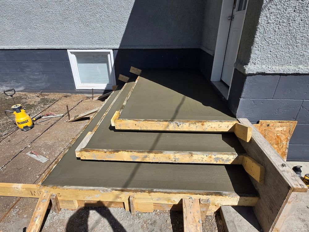 Our concrete repair service restores cracked, uneven, or damaged surfaces quickly and professionally, improving safety, appearance, and durability while helping homeowners protect their investment and avoid costly future repairs. for Kirwins Concrete LTD in Medicine Hat, CA