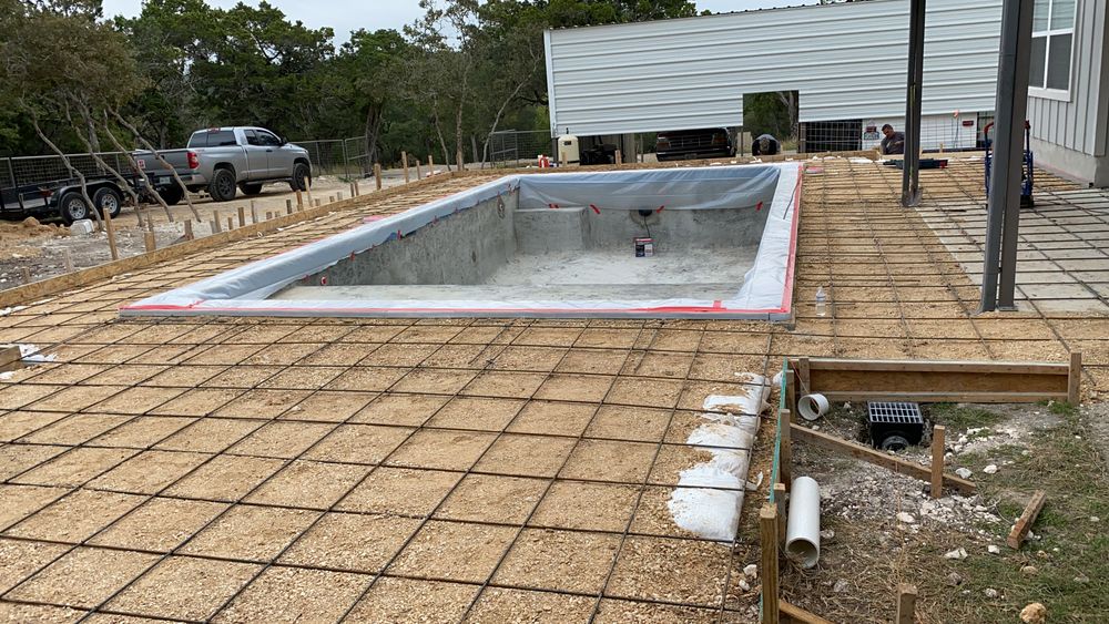 Concrete Pools for UBER FORCE in San Antonio, TX