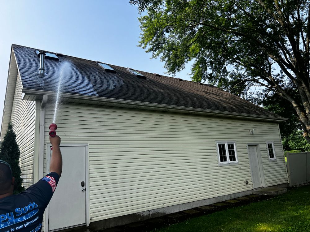 Roof Washing for Soapy Suds Services in St. Charles, IL