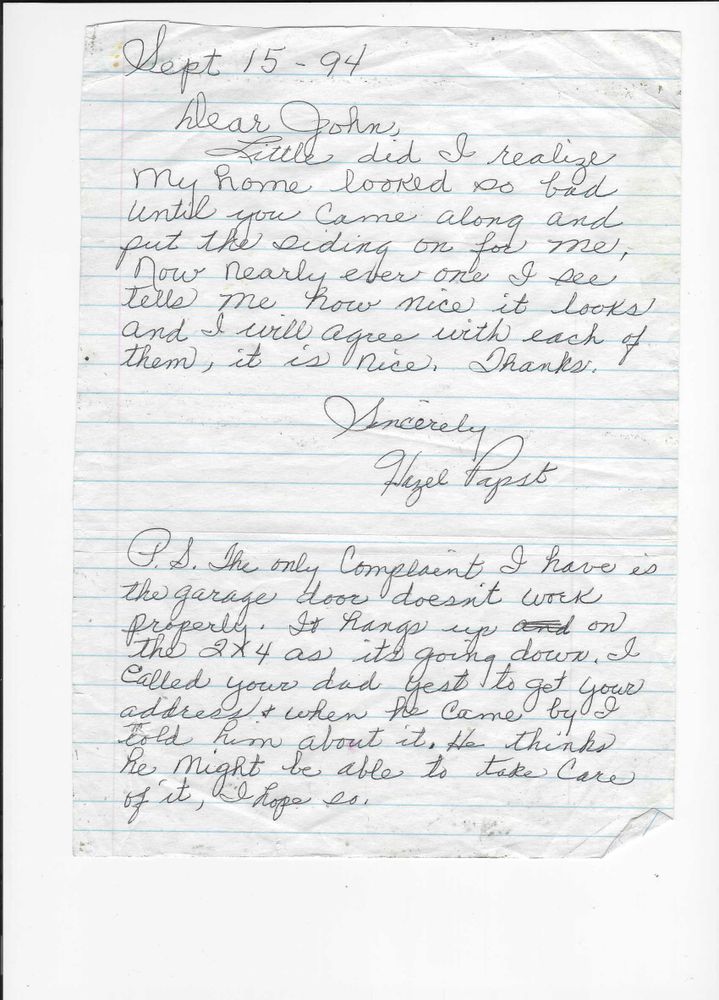Testimonials Over the Years for Siding Doctor in Bonney Lake, WA