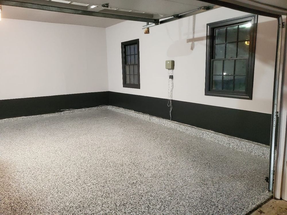 Our Epoxy Flooring service transforms your space with durable, low-maintenance surfaces that mimic the elegance of vinyl flooring, providing a seamless finish ideal for any homeowner's aesthetic and functional needs. for KNP Zuniga Painting in Linden, NJ