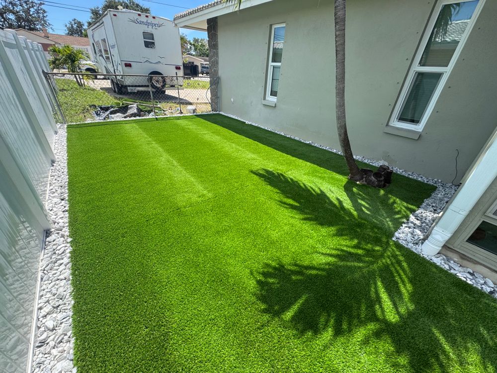 Artificial Turf Installation for Hefty's Helpers in Saint Petersburg,  FL