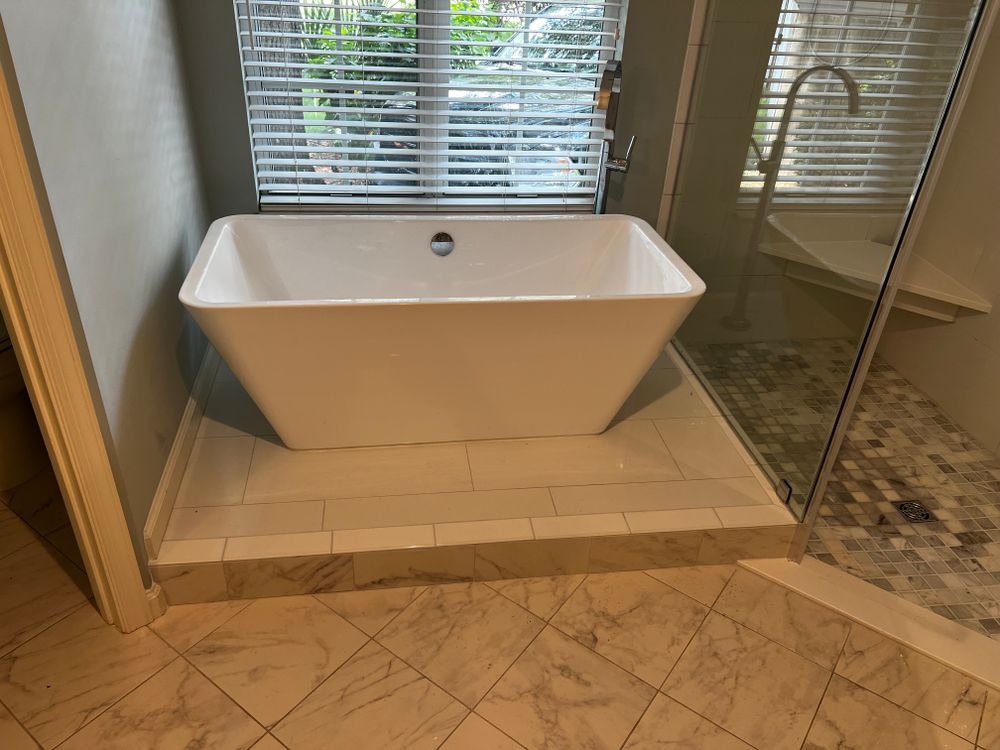 Custom Showers and baths for Watkins Carpentry in Fernandina Beach, FL