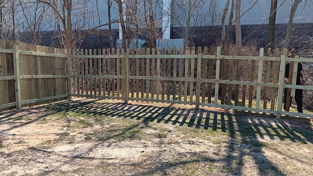 Fence and Full Home Interior Painting and Drywall repair for Dead Tree General Contracting in Carbondale, Illinois