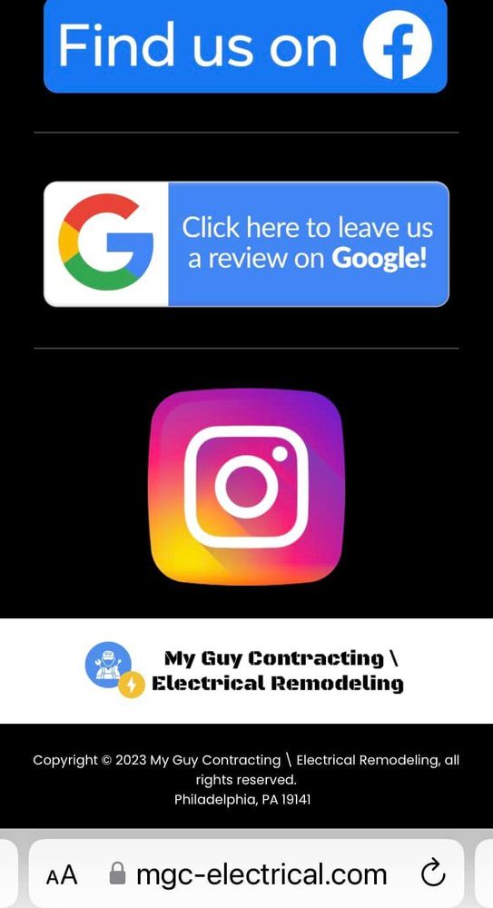 All Photos for My Guy Contracting/Electrical Remodeling LLC. in Philadelphia, PA