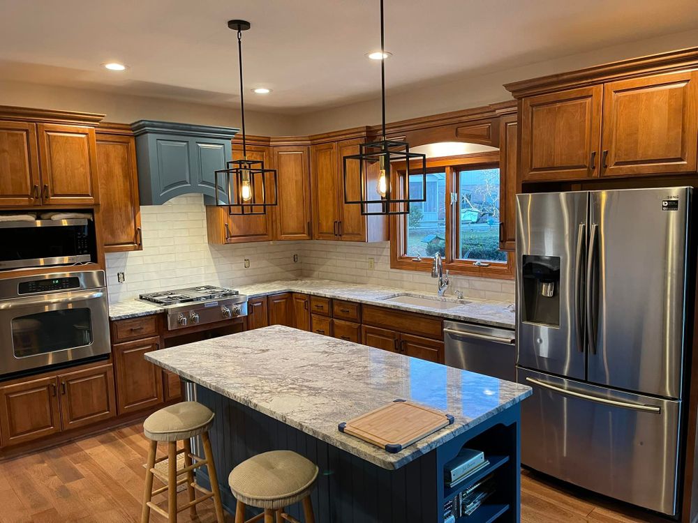 Transform your kitchen with our professional kitchen renovation service. Our experienced team will work closely with you to create a functional and stylish space that enhances the heart of your home. for KM Shield Construction Services - Indy LLC in Greenfield, IN