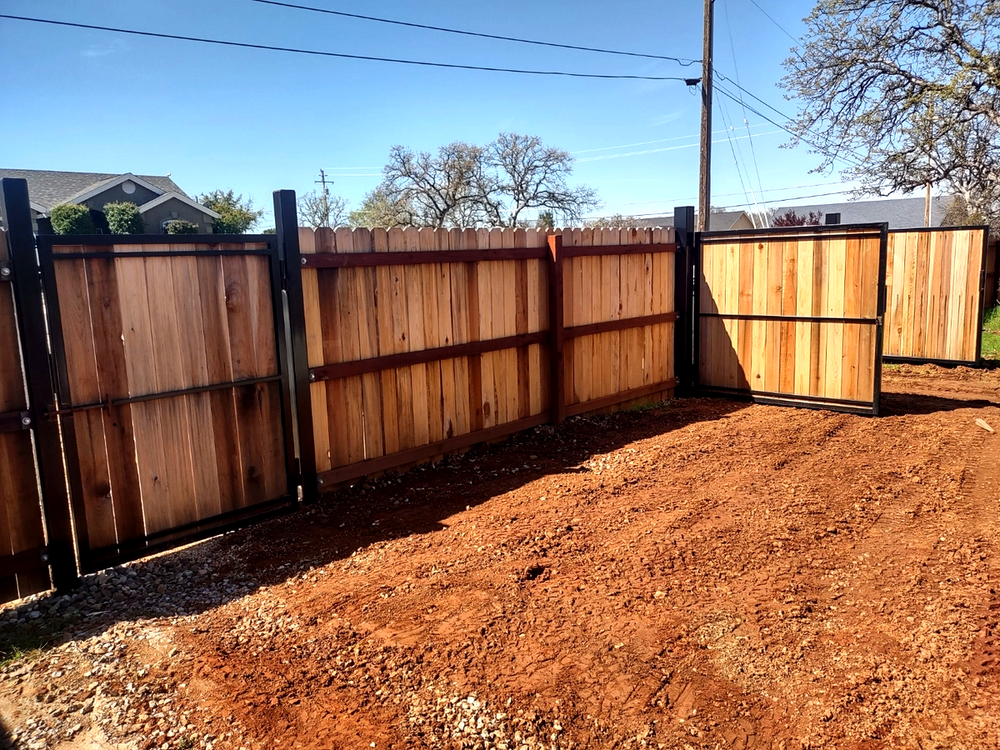 Fencing for Austin LoBue Construction in Cottonwood, CA