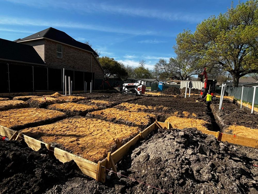 Concrete for Maldonado's Concrete Construction in Dallas, TX