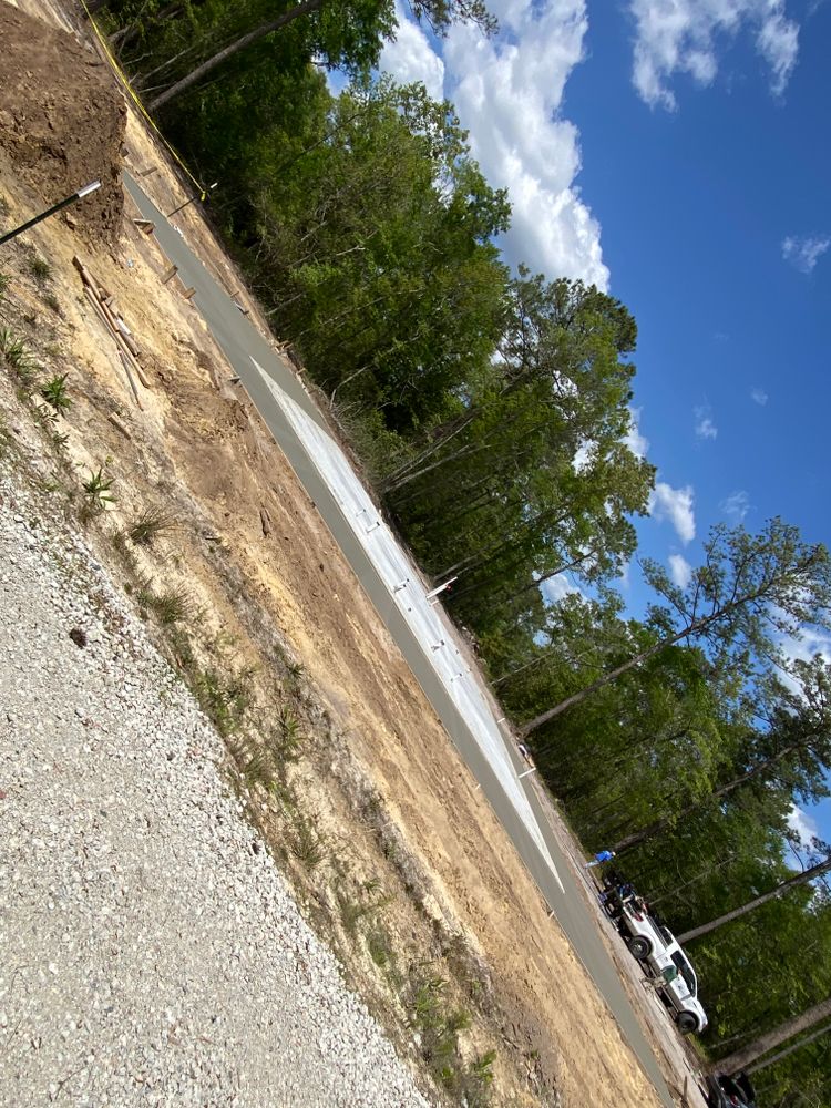 Commercial Concrete for D & G Construction Solutions LLC in Wilmington, NC