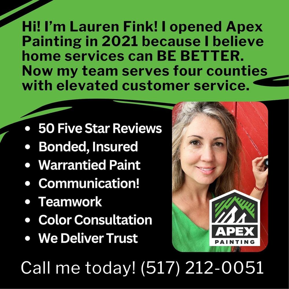 Interior Painting for Apex Painting in Jackson, MI