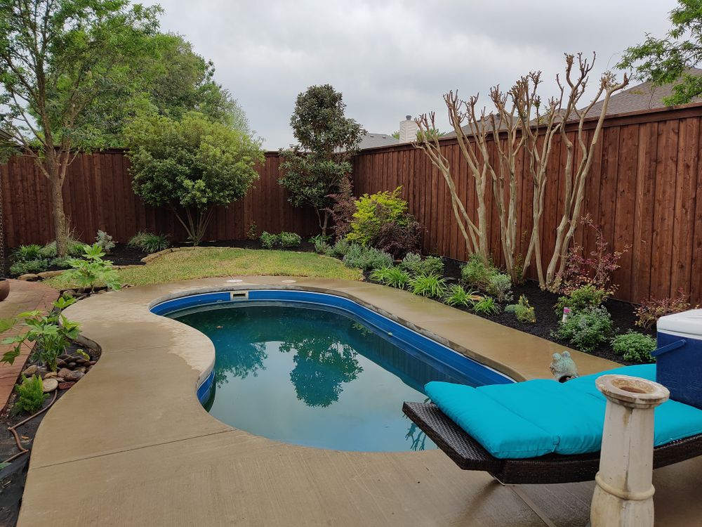We offer expert patio design and construction services to help create the perfect outdoor living space for your home. Let us transform your backyard into an oasis! for Bryan's Landscaping in Arlington, TX