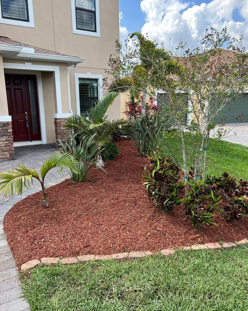 Our professional Mulch Installation service will help enhance your home's landscape, providing a beautiful and long-lasting look. for Florida Pro Turf in  Viera, FL