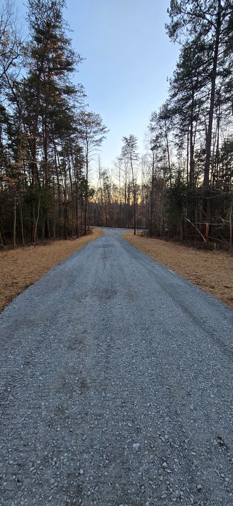 Roads for C.A. Sherry Land Improvement, LLC. in Louisa, VA