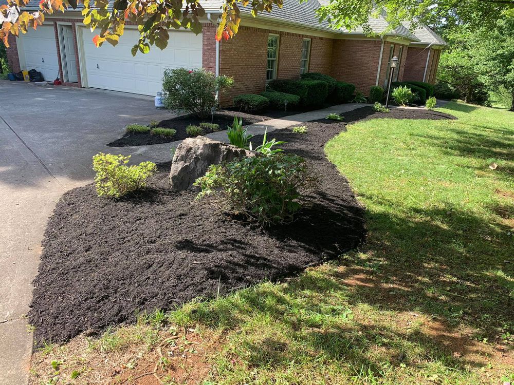 Our professional Shrub Trimming service helps maintain the health and aesthetics of your garden by expertly pruning and shaping bushes, ensuring a well-manicured landscape that enhances your home's curb appeal. for Infusion Lawn & Landscapes in Knoxville, Tennessee